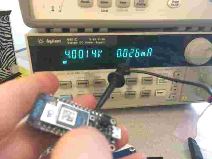 Measuring current on Xenon