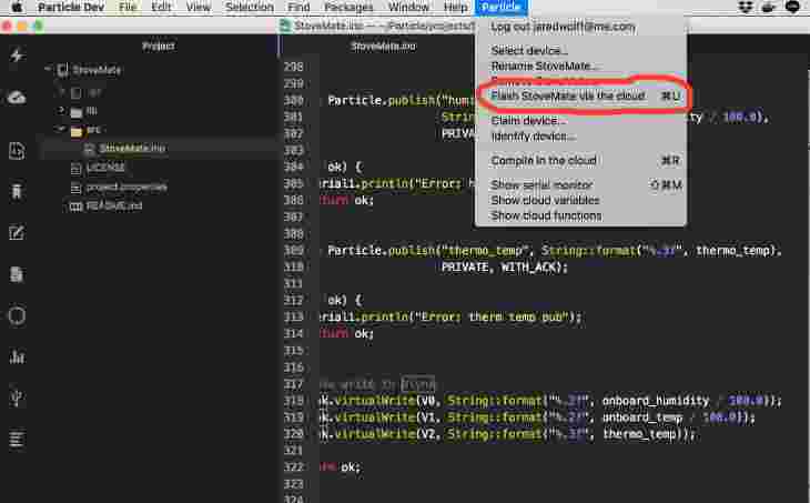 Compile the firmware