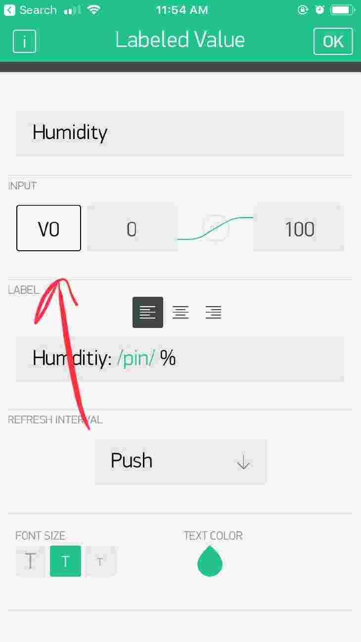 Connecting a virtual “pin”