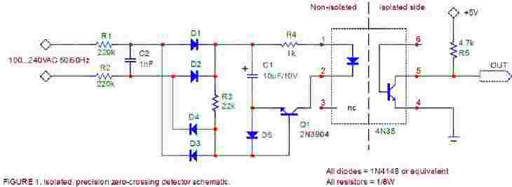 Zero Cross Circuit Diagram