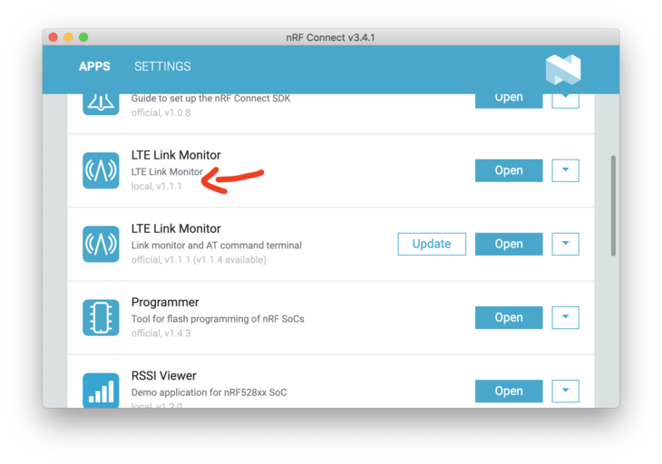 LTE Link Monitor