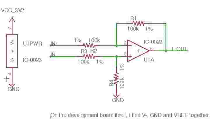 Difference Amplifier Circuit