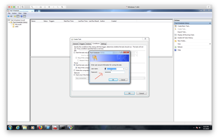 You may have to enter your login info