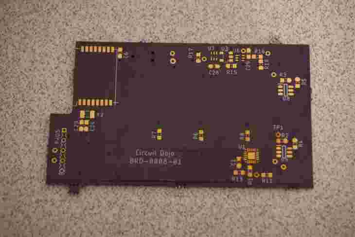 Reference Designator on Unpopulated Circuit Board