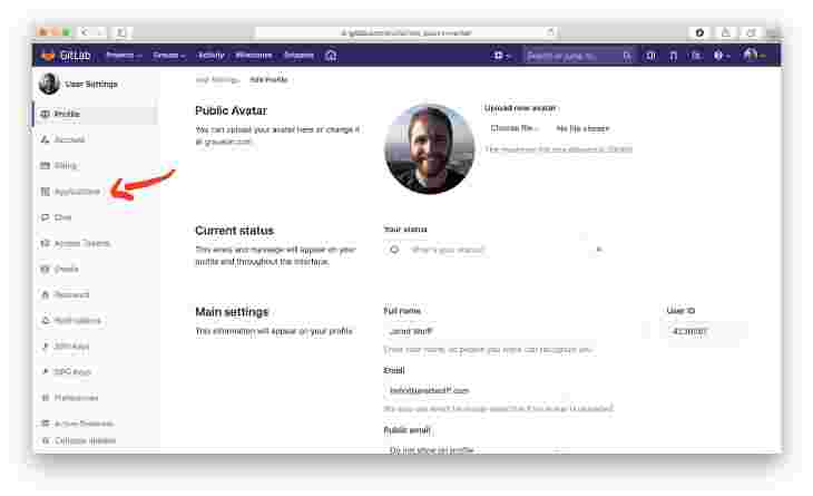 Gitlab profile