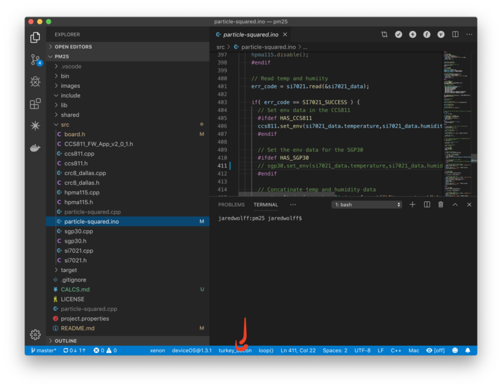 Chose Device OS version