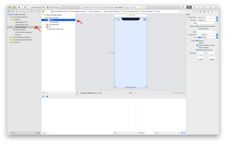 Updating view in Xcode