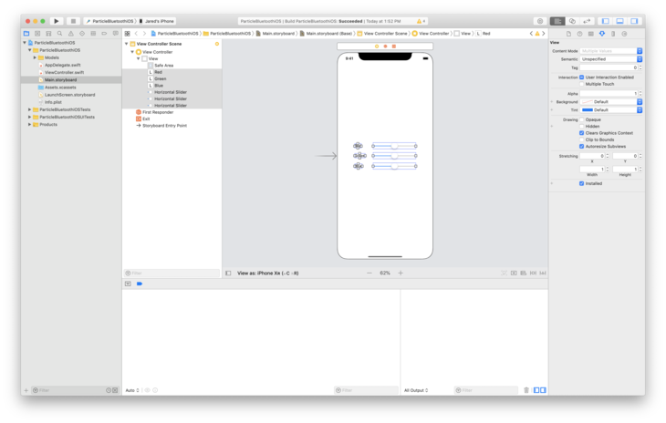 Alignment tools in Xcode