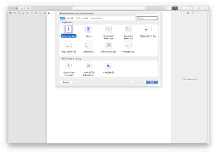 Xcode New Project