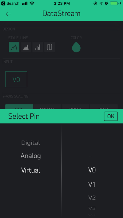 Select Virtual Pin 0