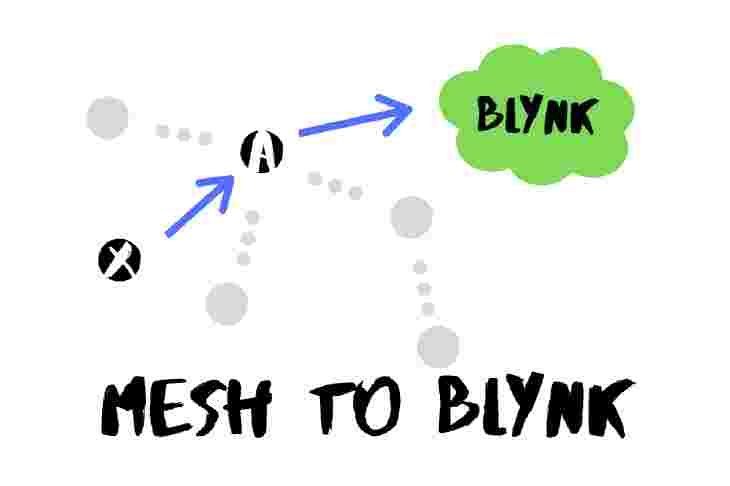 Particle Mesh to Blynk